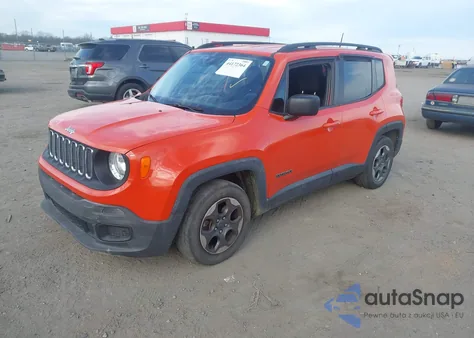 2016 Jeep Renegade Sport z USA, uszkodzony, nr VIN ZACCJAAT3GPE29274